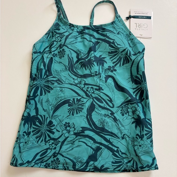 Athleta Other - Athleta Girl Surf Dream Tankini Top Size 16 XXL New Green
